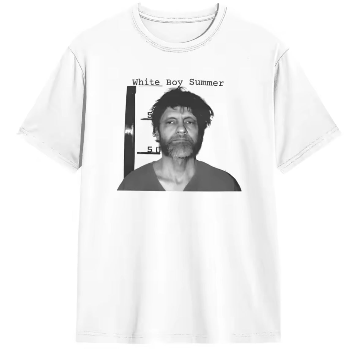 White boy summer shirt